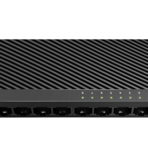 Switch NETIS modelo ST3108C - 8 puertos 10/100Mbps Switch de escritorio con Seguro de conector incorporado, No administrable