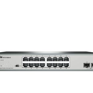 Switch NETIS modelo ST3118GS-D - 16 Puertos y 2 Puertos SFP Gigabit, montable en rack, No administrable