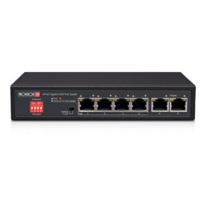 PROVISION-ISR POES-0472GC+2G Switch PoE de 4 canales Gigabit - Total power 72W, CCTV Mode