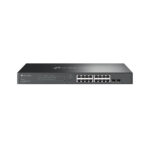 TP-LINK SG2218P Switch inteligente Gigabit JetStream de 18 puertos con PoE+ de 16 puertos
