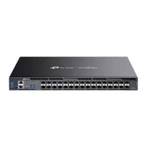 SX6632YF Conmutador de agregación gestionado L3 apilable Omada de 26 puertos y 10 G con 6 ranuras de 25 G