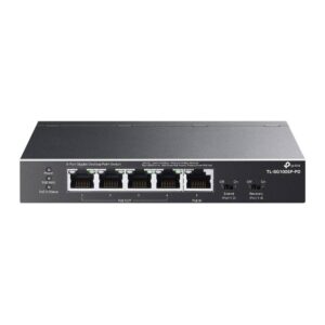 TL-SG1005P-PD Switch Omada Smart de 5 puertos Gigabit - 1 entrada PoE++ y 4 salidas PoE+ para exterior