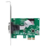 MANHATTAN 153492 Tarjeta Serial PCI Express - Un puerto, Línea x1, Se puede instalar en buses PCI Express vía x1, x2, x4, x8 y x16.