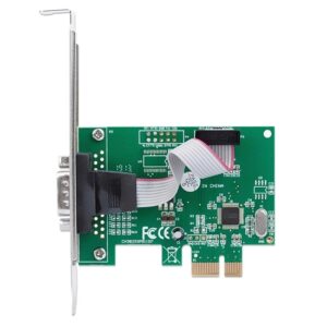 MANHATTAN 153492 Tarjeta Serial PCI Express - Un puerto, Línea x1, Se puede instalar en buses PCI Express vía x1, x2, x4, x8 y x16.