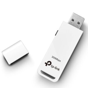 Adaptador USB TP-LINK TL-WN821N - Inalámbrico, 300 Mbit/s, Color blanco
