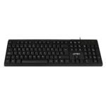 TE-200 Teclado Estándar ACTECK Alámbrico USB WINDOWS-LINUX Diseño Clásico Negro INSPIRE TA210