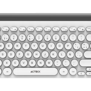 ACTECK Teclado Inalámbrico Conexión Dual 2.4hz/Bluetooth Uny Comp TI685 Elite Series