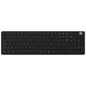 GETTTECH teclado retroiluminado ignite gris - 105 teclas, conexión usb, abs frente y galvanizado atrás mod. GTI-28201G