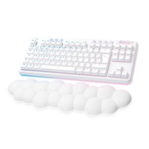 Teclados LOGITECH G715 - RF Wireless + Bluetooth, Blanco, Mecánico, QWERTY