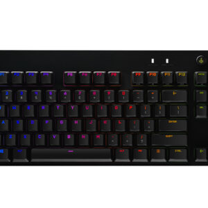 Teclado Mecánico Gaming LOGITECH PRO - USB, Estándar, Inglés, Negro, RGB