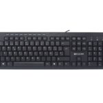 Teclado Multimedia Naceb Technology NA-0109 - Estándar, Negro, Alámbrico