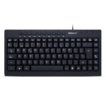 Teclado Multimedia USB Mini BROBOTIX 963067 - USB, Negro
