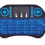 Teclado Mini Inalámbrico - Recargable, Iluminado RGB (963814), BROBOTIX.