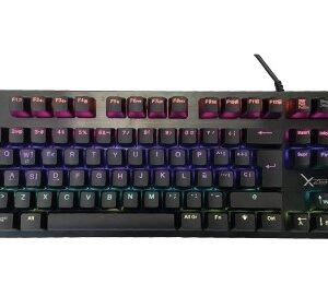 Teclado Gamer 60 Alámbrico Xzeal. XZKX020B