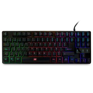Teclado Iluminado RGB Gamer VORAGO KB-503 USB Anti ghosting