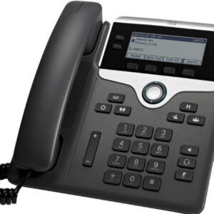 Teléfono CISCO CP-7811-K9= - Escritorio, Negro/Plata, Si, Si, LED