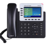 Grandstream GXP2140 Teléfono IP de 4 líneas con 4 cuentas SIP - Gigabit con Poe, conferencia de 5 vías, SIP, Bluetooth, incluye su fuente de alimentación