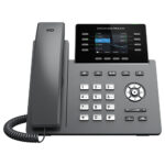 Grandstream GRP2624 Teléfono IP Profesional Carrier de 8 líneas con 6 cuentas SIP - WiFi, Bluetooth, GDMS, Gigabit con Poe