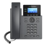 Grandstream GRP2602 Teléfono IP de 2 líneas con 4 cuentas SIP - conferencia de 5 vías, Ethernet Sin Poe pero SI incluye su fuente de alimentación