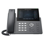Grandstream GRP2670 Teléfono IP Profesional Carrier de 12 líneas con 6 cuentas SIP - WiFi, Bluetooth, Pantalla táctil 7 pulgadas, GDMS, Gigabit con Poe