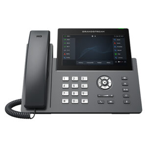 Grandstream GRP2670 Teléfono IP Profesional Carrier de 12 líneas con 6 cuentas SIP - WiFi, Bluetooth, Pantalla táctil 7 pulgadas, GDMS, Gigabit con Poe