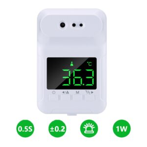 Termómetro de Pared KSA modelo K-3S; Incluye cable de carga micro USB. *Garantía de 4 meses*