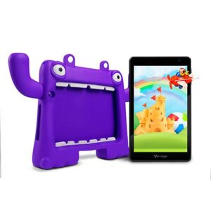PAD-8-KIDS-PR Tablet VORAGO pad-8-kids 8 pulgadas android 13 quadcore 4gb 64gb ips 2mp 5mp wifi bt gms funda morada