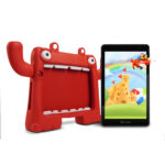 PAD-8-KIDS-RD Tablet VORAGO pad-8 kids android 13 quadcore 4gb 64gb dualcam wifi bt gms funda roja