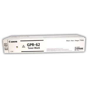 Tóner. CANON GPR-62 3760C003AA NEGRO. Aproximadamente 30 - 000 páginas de rendimiento. Compatible con CANON ImageRunner 2630