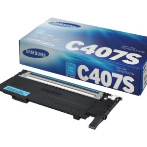HP Tóner Samsung CLT-C407S - SU002A - Cian