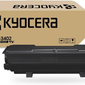 Tóner KYOCERA TK-3402 (1T0C0Y0US0). 12 - 500 páginas, Negro, Compatible: MA4500ifx, MA4500ix, PA4500x.