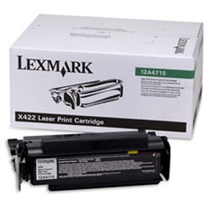 12A4715 Cartucho tóner LEXMARK - 12000 páginas, Negro