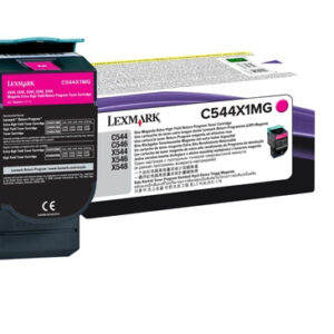 C544X1MG Cartucho tóner LEXMARK - magenta