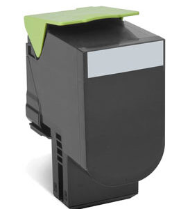 70C80K0 Tóner LEXMARK - 1000 páginas, Negro, Laser