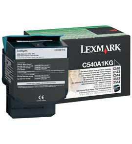 C540A1KG Cartucho tóner LEXMARK - Negro