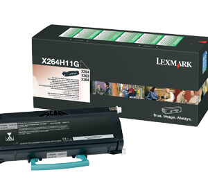 X264H11G Cartucho tóner LEXMARK - 9000 páginas, Negro, Laser