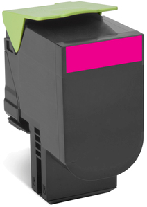 70C8HM0 Cartucho tóner LEXMARK - 3000 páginas, Magenta, Laser, Negro, Verde