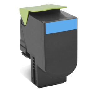 70C8XC0 Cartucho tóner LEXMARK - 4000 páginas, Cian, Laser, Negro, Verde