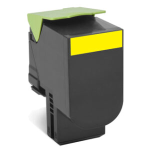 80C8XY0 Cartucho tóner LEXMARK - 4000 páginas, Amarillo, Laser