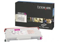 20K1401 Cartucho tóner LEXMARK - 6600 páginas, Magenta, Laser, Color blanco