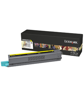 C925H2YG Cartucho tóner LEXMARK - 7500 páginas, Amarillo, Laser