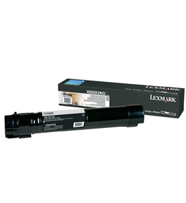 X950X2KG Cartucho tóner LEXMARK - 38000 páginas, Negro, Laser, Negro