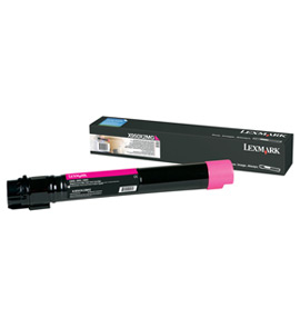 X950X2MG Cartucho tóner LEXMARK - 24000 páginas, Magenta, Laser, Negro