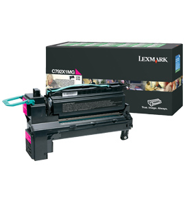 C792X1MG Cartucho tóner LEXMARK - 20000 páginas, magenta, Laser, Negro