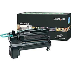 X792X1KG Cartucho tóner LEXMARK - 20000 páginas, Negro, Laser
