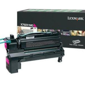 X792X1MG Cartucho tóner LEXMARK - 20000 páginas, magenta, Laser