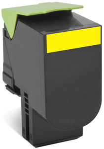 70C8HY0 Cartucho tóner LEXMARK - 3000 páginas, Amarillo, Laser, Negro, Verde