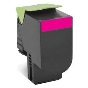 80C8HM0 Cartucho tóner LEXMARK - 3000 páginas, Magenta, Laser
