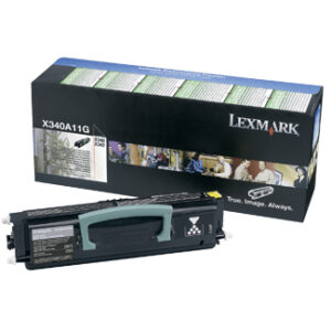 X340A11G Cartucho tóner LEXMARK - 2500 páginas, Negro, Laser