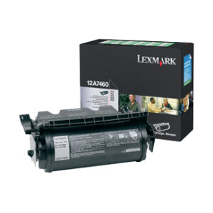 12A7460 Cartucho tóner LEXMARK - 5000 páginas, Negro, Laser